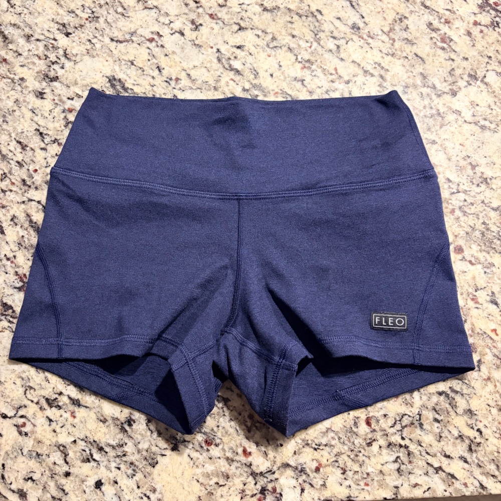 Fleo Deep Blue Workout Shorts